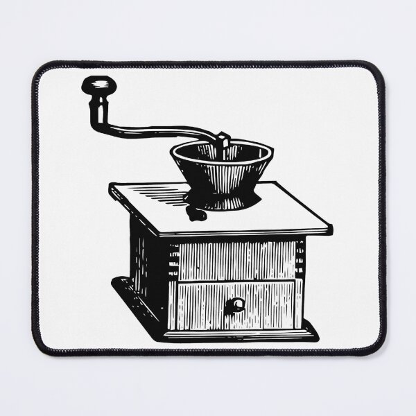 Item preview, Coffee Grinder - Vintage - Hand-drawn designed and sold by smnessen.