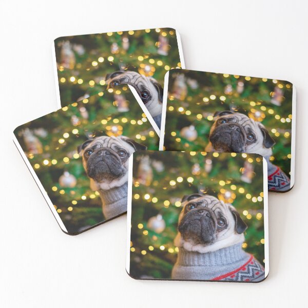 Item preview, Ugly Christmas Sweater Pug Canine Dog designed and sold by Alladin7.