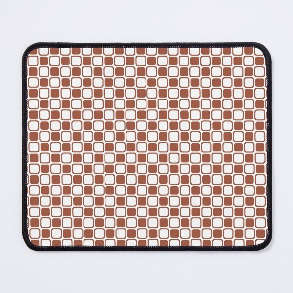 Item preview, Rust Red Brown and White Checkerboard Pattern Coordinates w/ PPG 2022 Popular Color Ancient Copper PPG1063-7 - Colour Trends - Hue - Shade designed and sold by ColorOfTheYears.