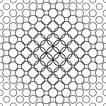 Artwork thumbnail, Concentric Circles Pattern by RafaelLima7