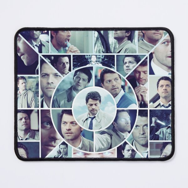 Item preview, Castiel Collage designed and sold by violue.