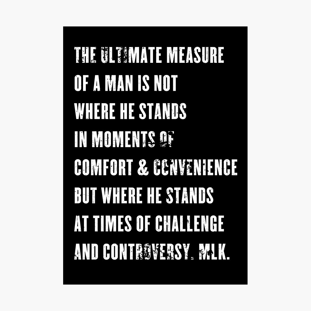 measure of a man quote