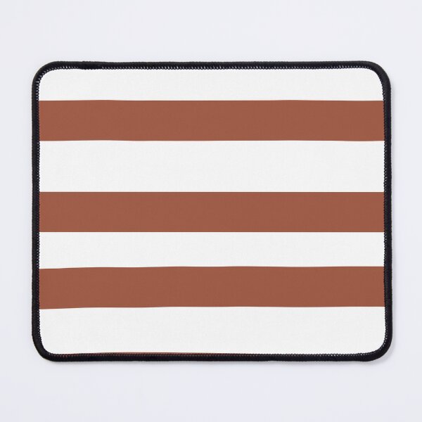 Item preview, Rust Red Brown and White Stripe Pattern Coordinates w/ PPG 2022 Popular Color Ancient Copper PPG1063-7 - Colour Trends - Hue - Shade designed and sold by ColorOfTheYears.