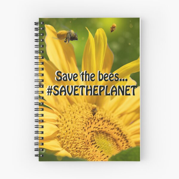 Item preview, Save the Bees Save the Planet designed and sold by A HauCkrafts.