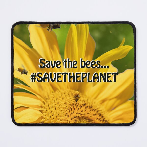 Item preview, Save the Bees Save the Planet designed and sold by A HauCkrafts.