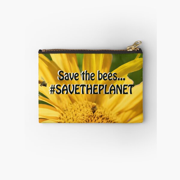 Item preview, Save the Bees Save the Planet designed and sold by A HauCkrafts.