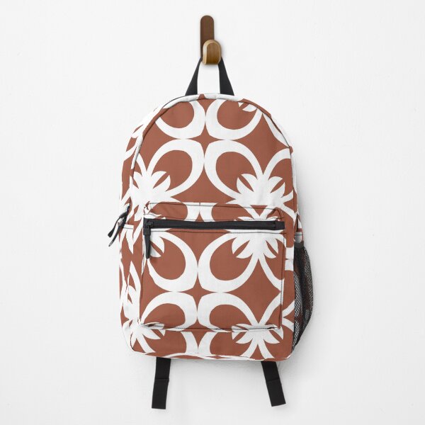 Item preview, Rust Red Brown and White Floral Flower Pattern Coordinates w/ PPG 2022 Popular Color Ancient Copper PPG1063-7 - Colour Trends - Hue - Shade designed and sold by ColorOfTheYears.