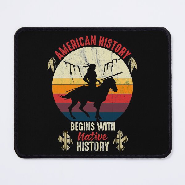 Item preview, American History Begins With Native History designed and sold by AmethystMurad.