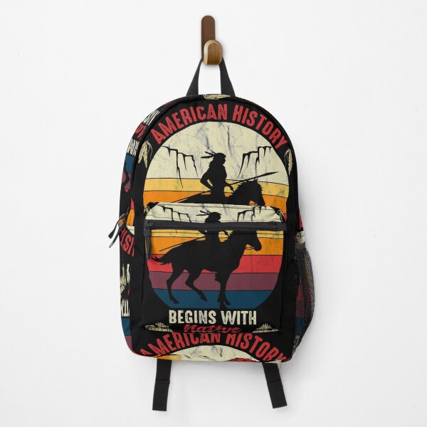 Item preview, American History Begins With Native History designed and sold by AmethystMurad.