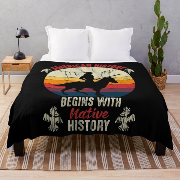 Item preview, American History Begins With Native History designed and sold by AmethystMurad.