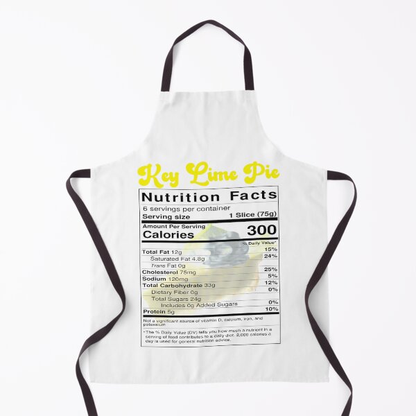 Item preview, Key Lime Pie Nutritional Facts designed and sold by KeysTreasures.