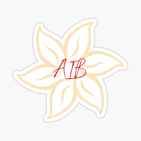 AIB Flower Sticker