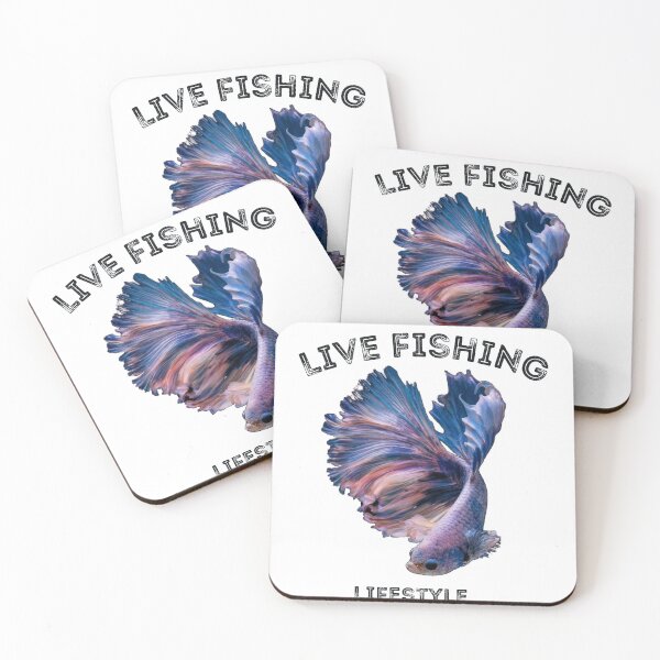 Item preview, He lives by fishing. Gift for fishing fanatics Fish. designed and sold by Peycer.
