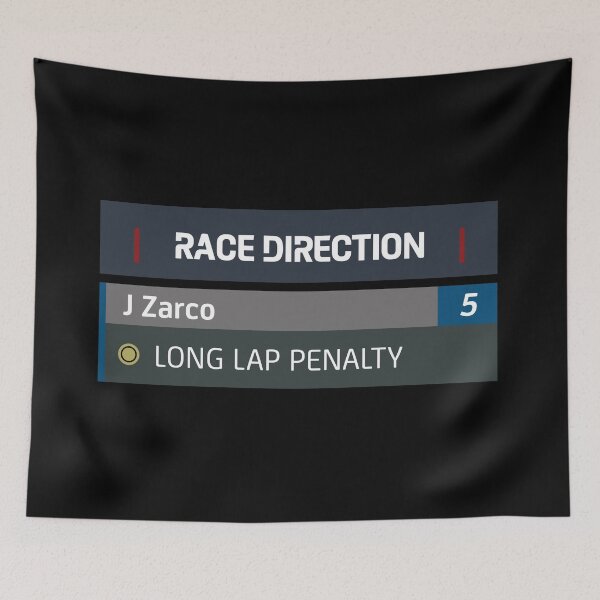 Item preview, Zarco Long Lap Penalty designed and sold by thedustyshelves.