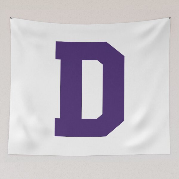 Item preview, Alphabet, Purple D, Sports letter D designed and sold by TheCultStuff.