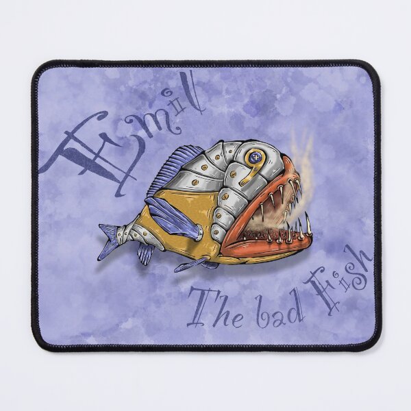 Item preview, Emil the Bad Fish designed and sold by HilpArt.