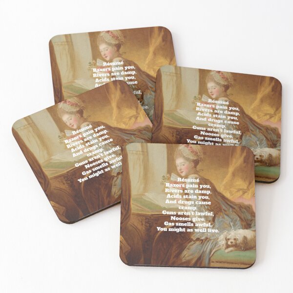 Item preview, Dorothy Parker - Resume designed and sold by VioletMil.