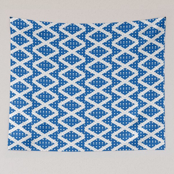 Item preview, Weave Effect Stylised Art St Andrew Scotland Flag Pattern designed and sold by Worldesigns by Artsiren.