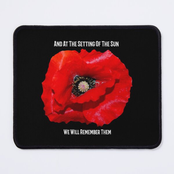 Item preview, And At The Setting Of The Sun, We Will Remember Them designed and sold by PetitePeche.