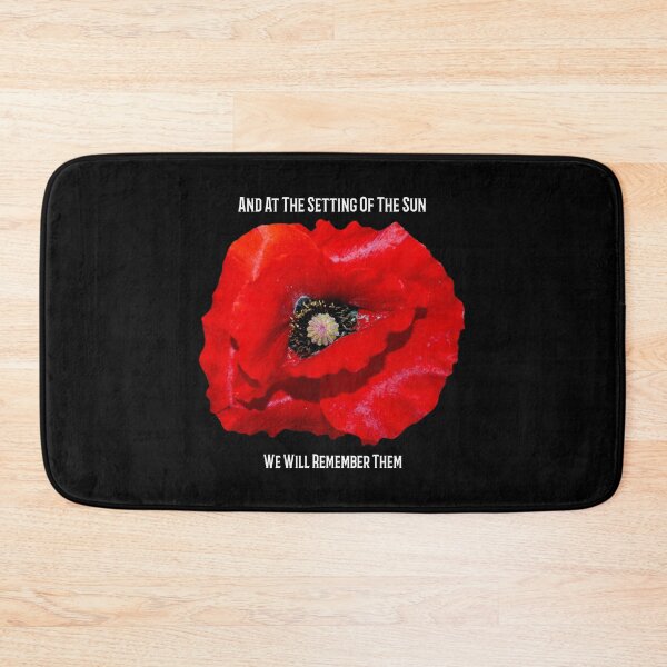 Item preview, And At The Setting Of The Sun, We Will Remember Them designed and sold by PetitePeche.