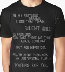 Silent Hill - Mary's Letter (Text) Graphic T-Shirt