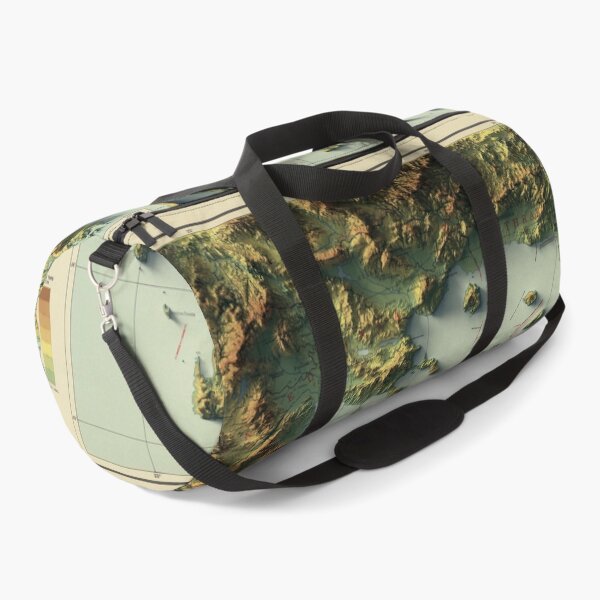 Item preview, 1948 Greece Relief Map 3D digitally-rendered designed and sold by ThinkAboutMaps.