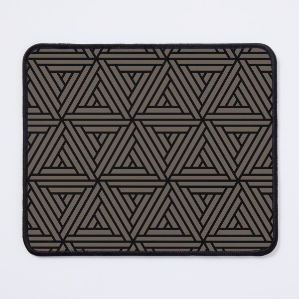 Item preview, Dark Gray and Black Modern Shape Mosaic Pattern 2 Coordinates w/ PPG 2022 Popular Color Intrigue PPG1019-7 - Colour Trends - Hue - Shade designed and sold by ColorOfTheYears.