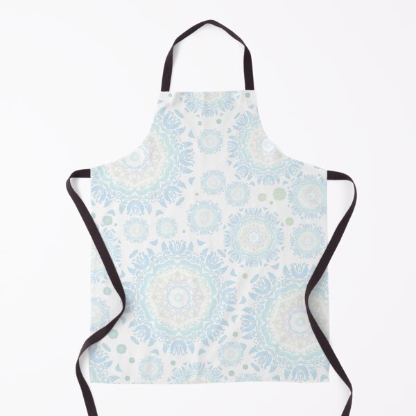 Item preview, Light blue mandala pattern designed and sold by MandalaFlowerArt.