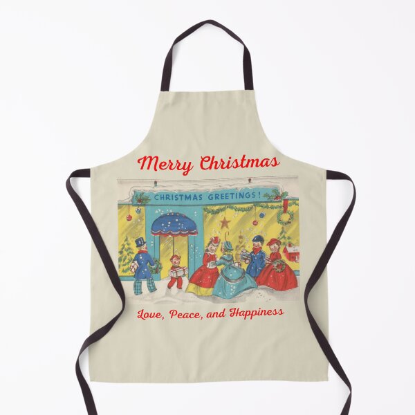 Item preview, Merry Christmas, Love, Peace, and Happiness, Vintage Greeting Card designed and sold by JoesCornerStore.