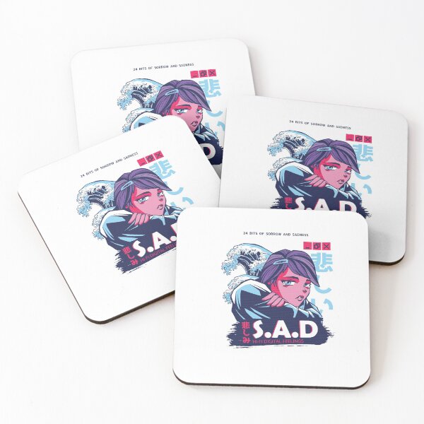 Item preview, Kawaii sad girl  designed and sold by TRIBExSPACE.