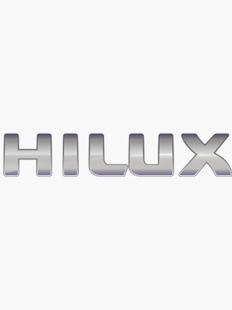 Toyota Hilux Logo Sticker for Sale by Johno996 | Redbubble
