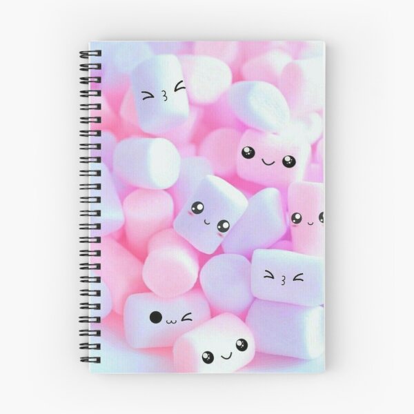 Item preview, marshmallows white pink fun designed and sold by MusicSkateboard.