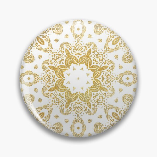 Item preview, Golden pattern designed and sold by MandalaFlowerArt.