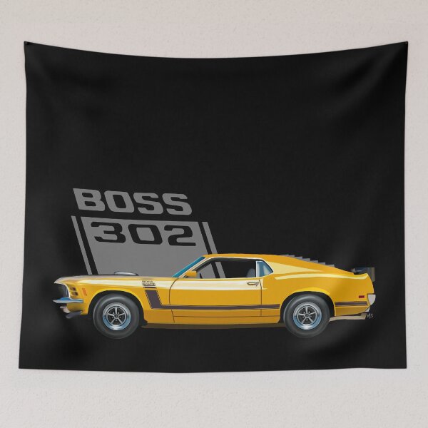 Item preview, 1970 Mustang Boss 302 designed and sold by Michelle Szalai.