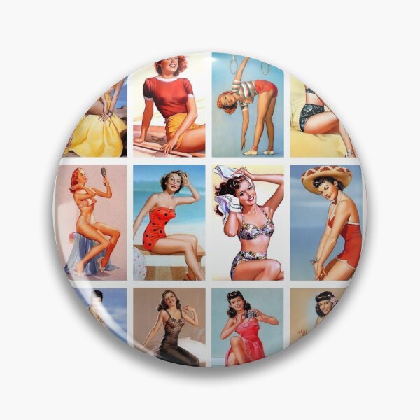 Item preview, Kitschy Pinups ... retro women designed and sold by KGBird.