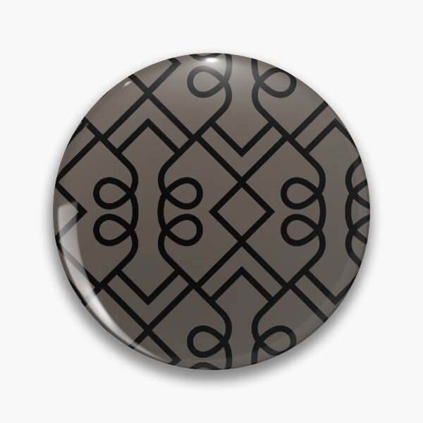 Item preview, Dark Gray and Black Minimal Diamond Loop Pattern Coordinates w/ PPG 2022 Popular Color Intrigue PPG1019-7 - Colour Trends - Hue - Shade designed and sold by ColorOfTheYears.