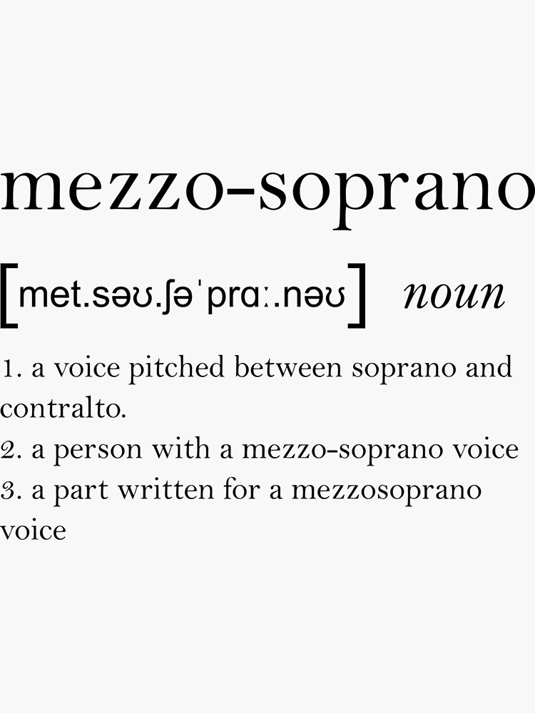 mezzo-soprano-dictionary-definition-sticker-sticker-for-sale-by