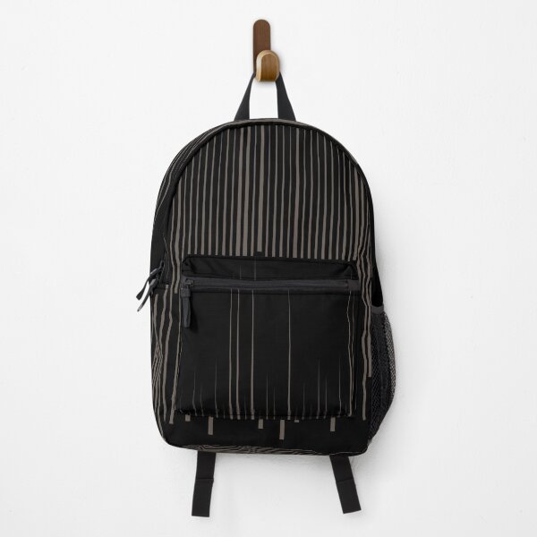 Item preview, Dark Gray and Black Frequency Stripe Pattern Coordinates w/ PPG 2022 Popular Color Intrigue PPG1019-7 - Colour Trends - Hue - Shade designed and sold by ColorOfTheYears.