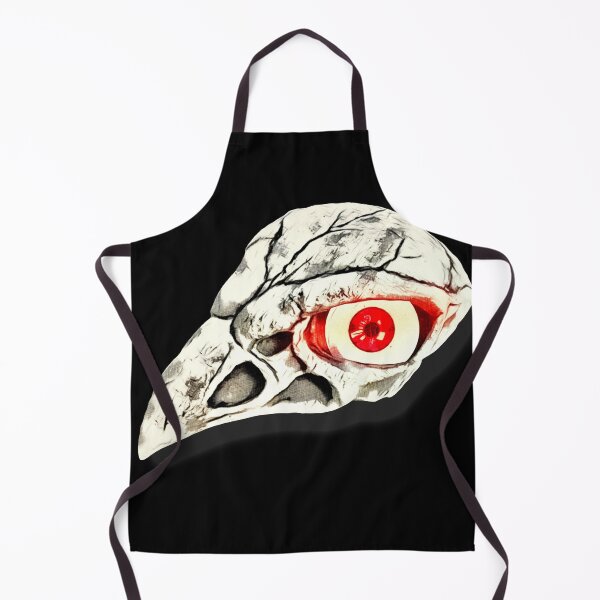 Item preview, Bird skull with red glowing eye designed and sold by ZombieTit.