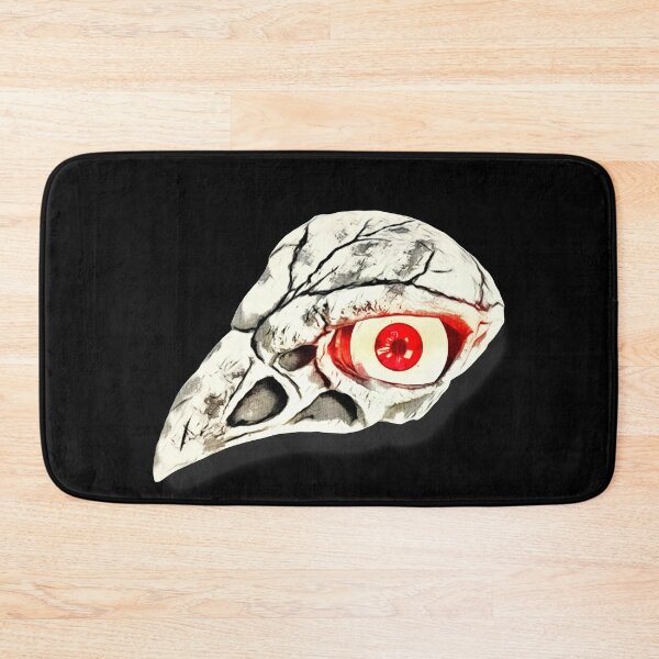 Item preview, Bird skull with red glowing eye designed and sold by ZombieTit.
