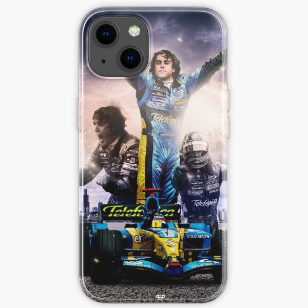 CHAMPION DU MONDE FERNANDO ALONSO 2005 Coque souple iPhone