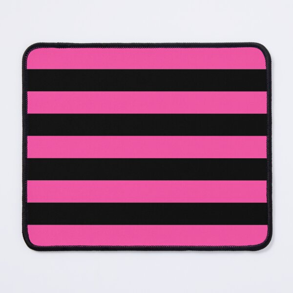 Item preview, Basic Chunky Stripes - Black & Candy Pink designed and sold by TheFrostedDonut.