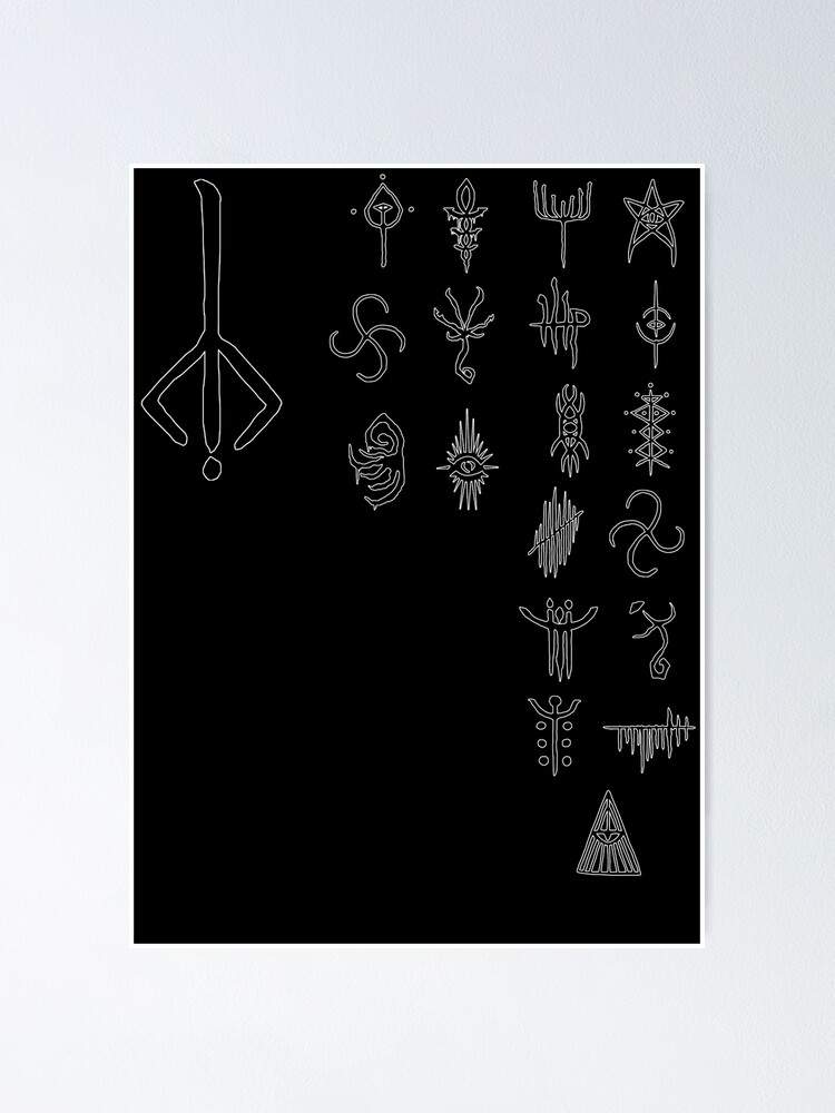 Tattoo of Runes, Symbols, Videogames