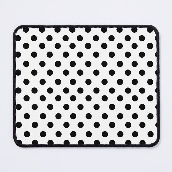 Item preview, White with Black Polka Dots designed and sold by TheFrostedDonut.