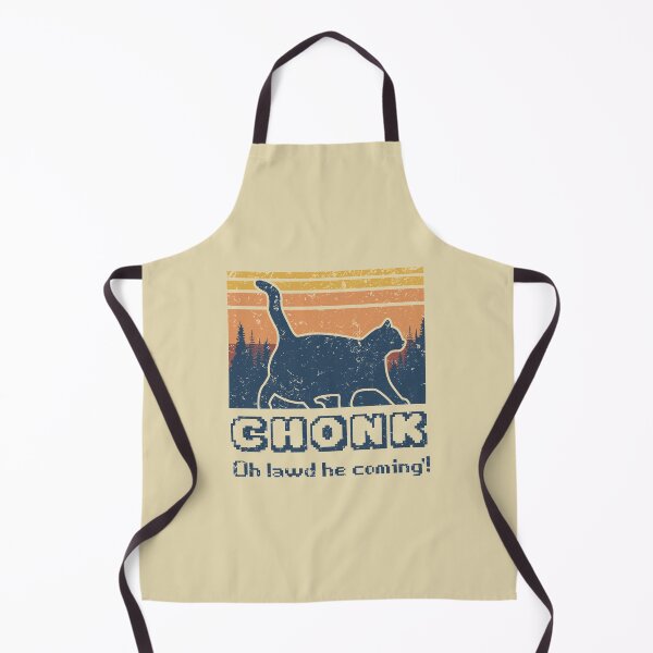 Item preview, Vintage Chonk Cat - Oh Lawd He Coming designed and sold by themortal11.