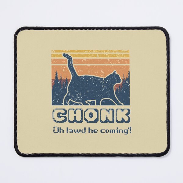 Item preview, Vintage Chonk Cat - Oh Lawd He Coming designed and sold by themortal11.