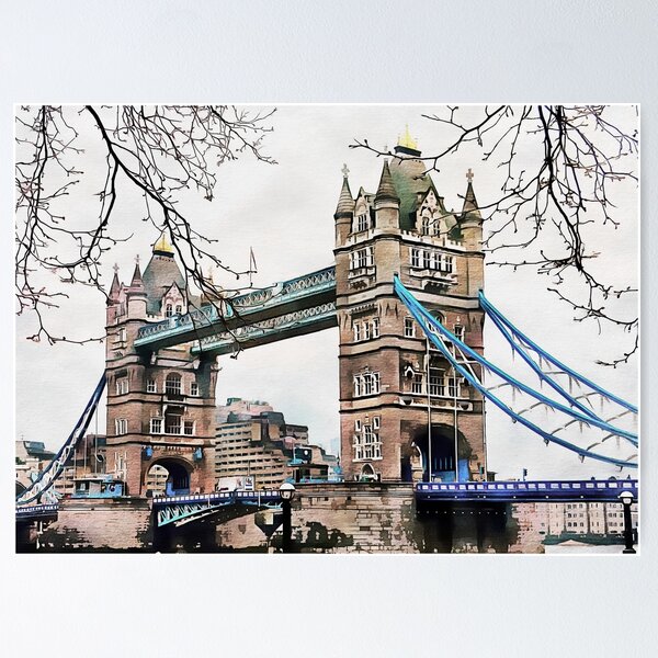 Item preview, Tower Bridge London designed and sold by ShannathShima.