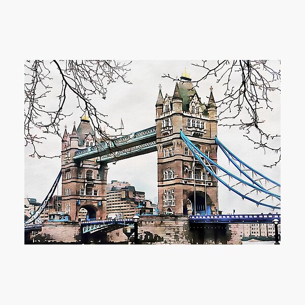 Item preview, Tower Bridge London designed and sold by ShannathShima.