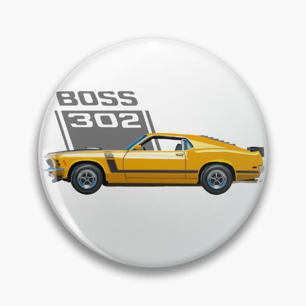 Item preview, 1970 Mustang Boss 302 designed and sold by Michelle Szalai.