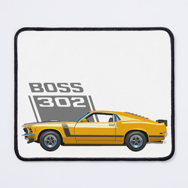 Item preview, 1970 Mustang Boss 302 designed and sold by Michelle Szalai.
